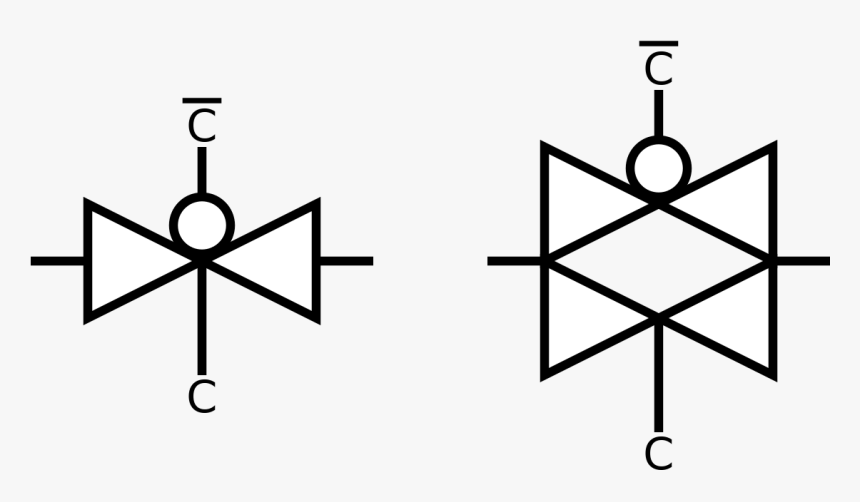 Transmission Gate Symbol, HD Png Download, Free Download