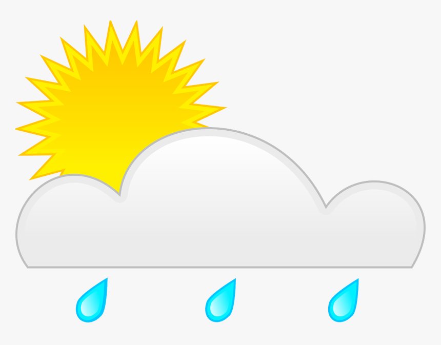 Sun And Rain, HD Png Download, Free Download