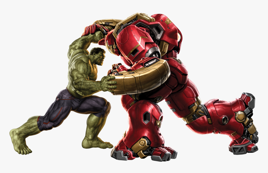 Transparent Hulk Png - Imagenes De Hulk Vs Hulkbuster, Png Download, Free Download