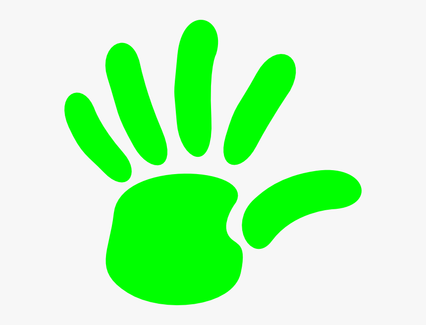 Clipart Green Hand, HD Png Download, Free Download