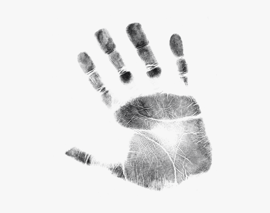 Horror Hand Print Png, Transparent Png, Free Download