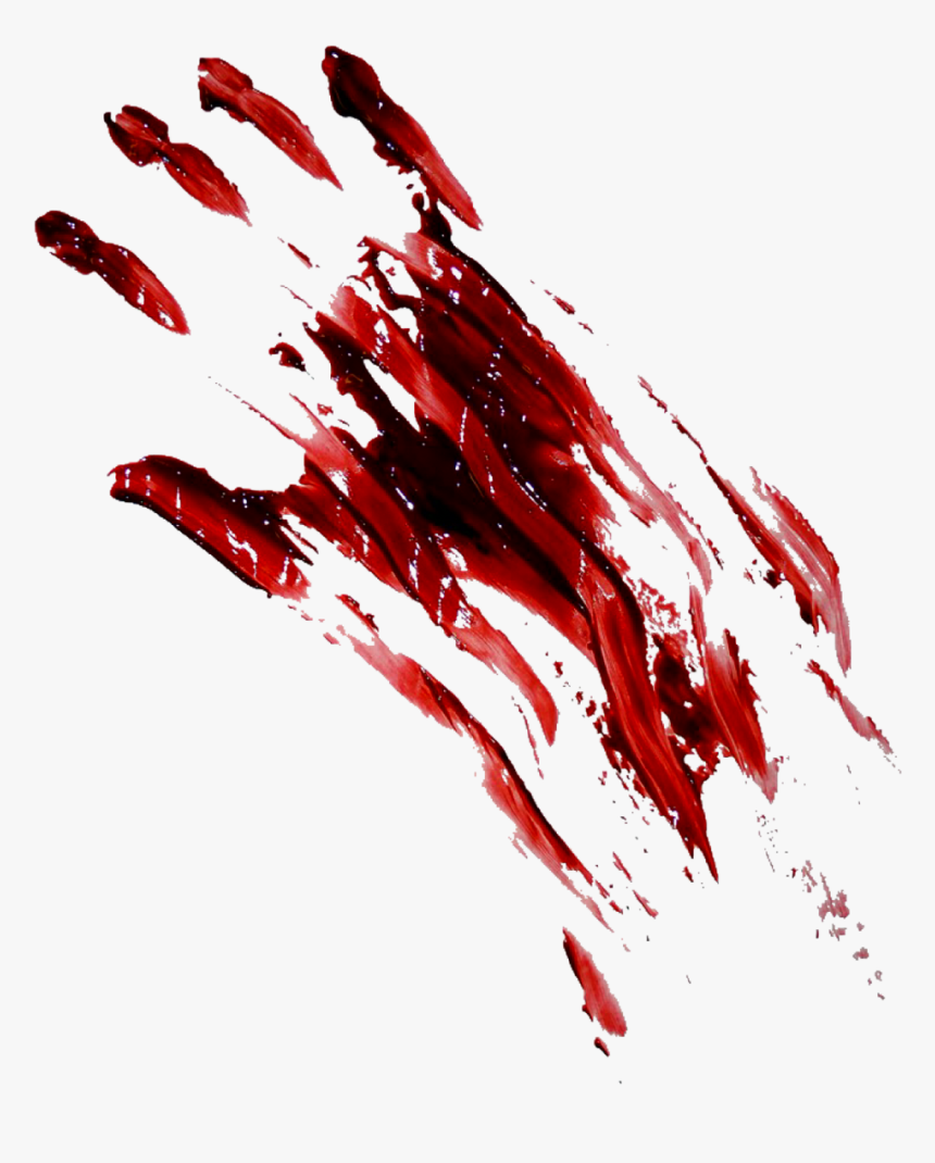 Bloody Hand Print Png , Png Download - Manchas De Sangre Png, Transparent Png, Free Download