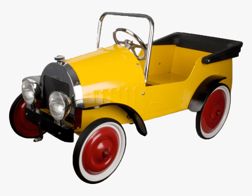 Yellow Pedal Car Png Image - Transparent Toy Car Png, Png Download, Free Download