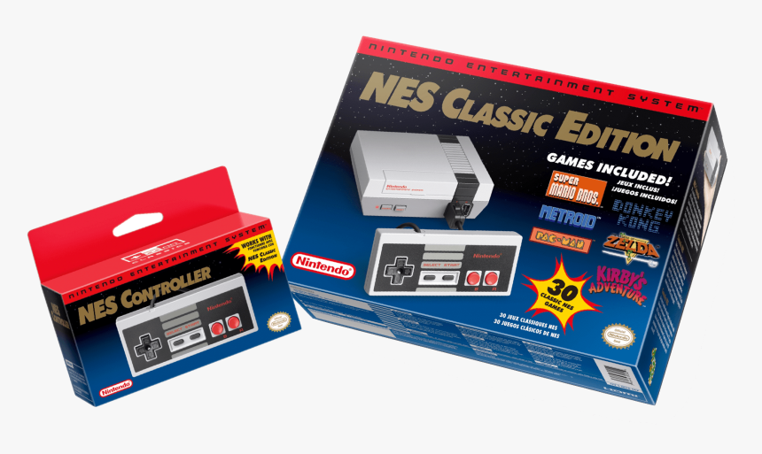 Old Is New With The Nes Classic Edition - Nintendo Classic Mini Retro, HD Png Download, Free Download