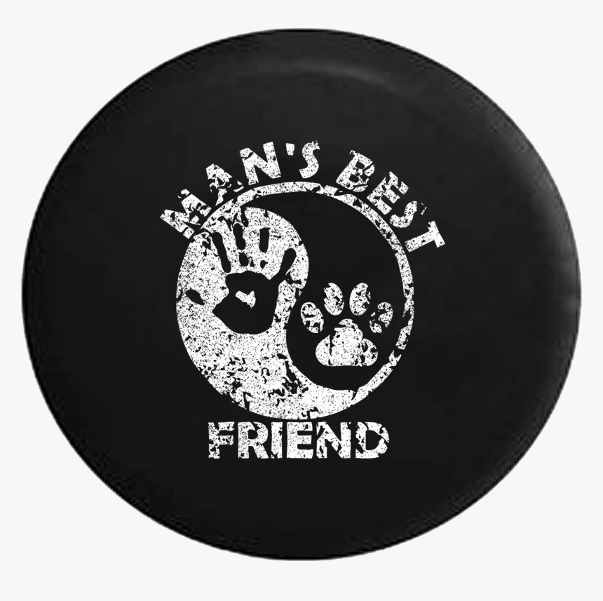 Jeep Spare Tire Cover Paw Prints, HD Png Download, Free Download