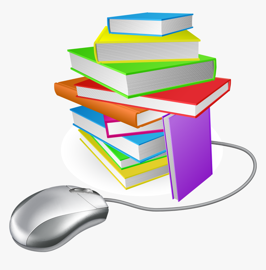 Book Png Transparent - Books And Computers Png, Png Download, Free Download