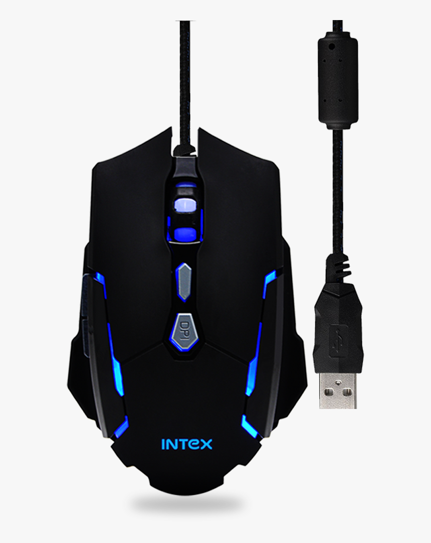 Intex Gm Rapid Gaming Optical Mouse For Every Operating - Intex Gm Rapid Mouse, HD Png Download, Free Download