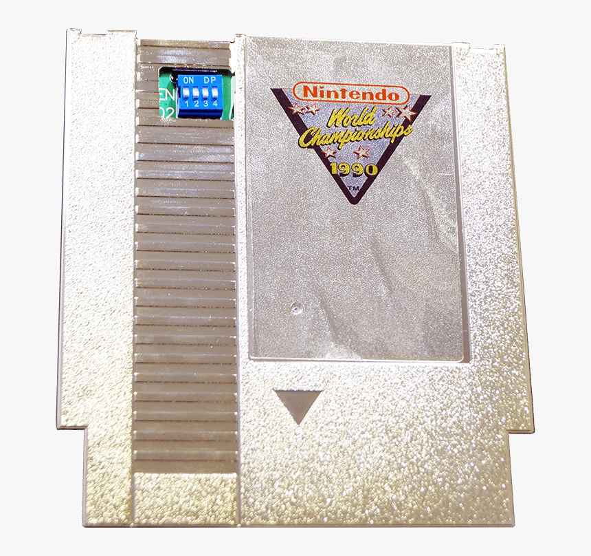 Gold Nintendo World Championships Reproduction Cartridge - Paper, HD Png Download, Free Download