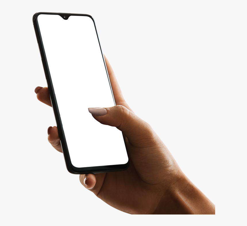 Oneplus 6t Png - Transparent Background Phone Mockup Png, Png Download, Free Download