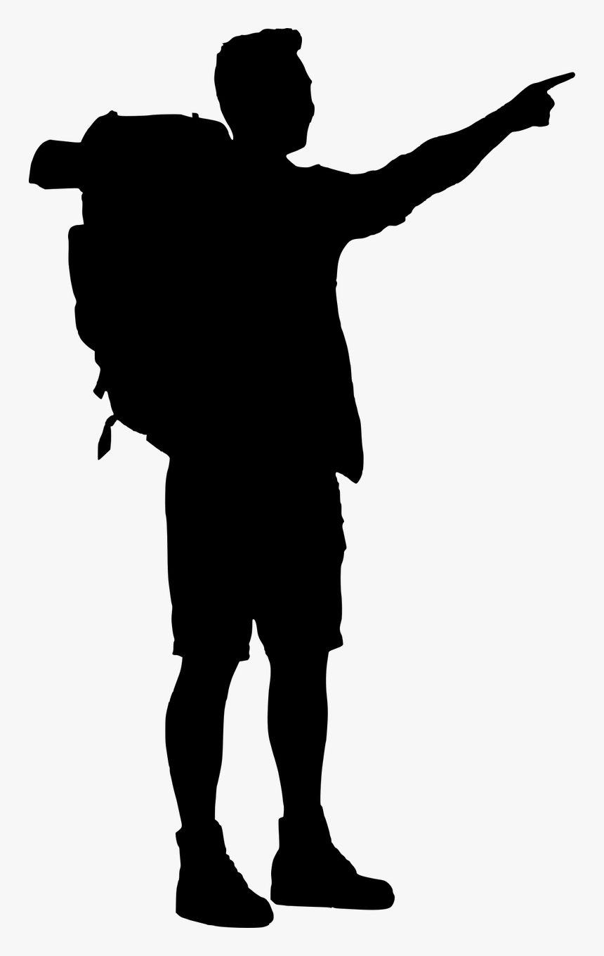 Travel, Silhouette, Traveller, Finger, Hiker - Traveller Silhouette, HD Png Download, Free Download