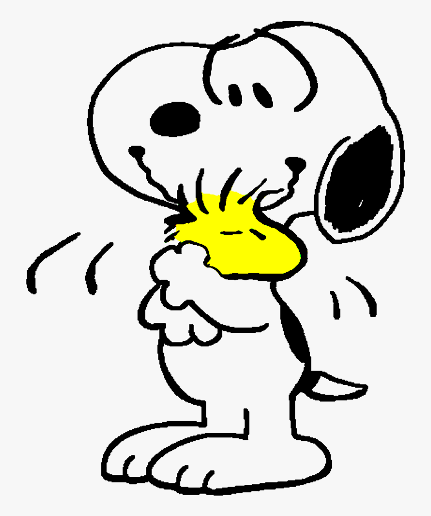 Transparent Snoopy Png - Hug Says A Thousand Words, Png Download, Free Download