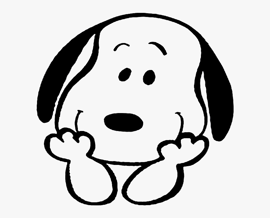 Happy Clipart Snoopy - Snoopy Smiling, HD Png Download, Free Download