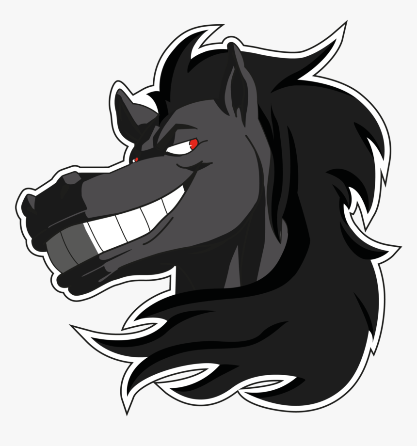 Black Horse Head Png, Transparent Png, Free Download