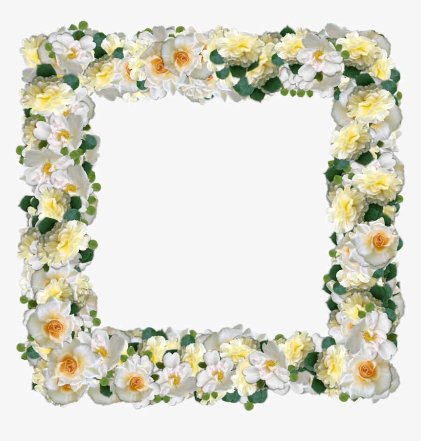 Transparent Rose Border Png - Kaders Bloemen Png, Png Download, Free Download