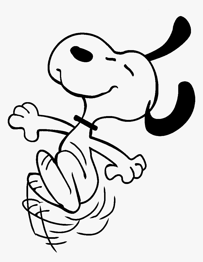 Snoopy Drawing Png - Transparent Background Snoopy Dancing Png, Png Download, Free Download