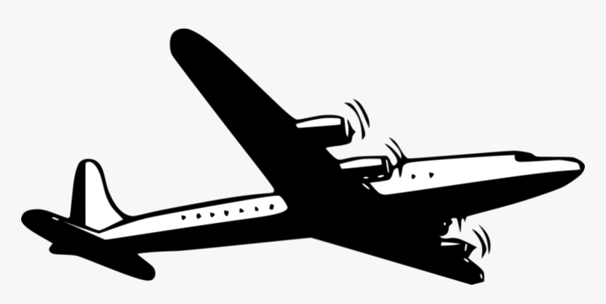 Transparent Propeller Clipart - Clip Art Avion, HD Png Download, Free Download