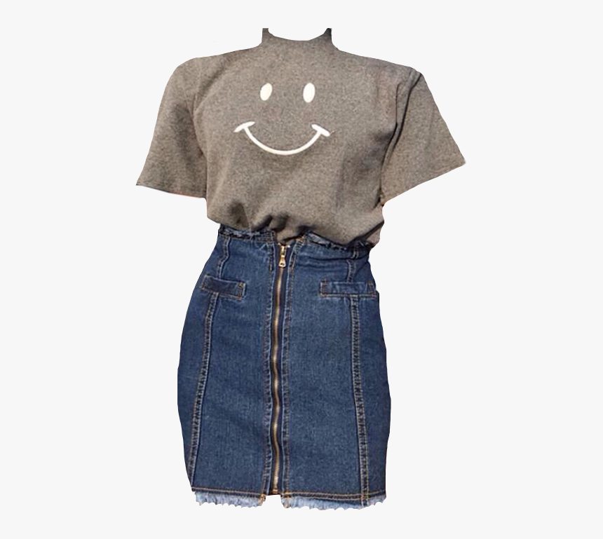 #outfit #shirt #skirt #denim #png #niche #meme #nichememe - Niche Meme Outfit Png, Transparent Png, Free Download