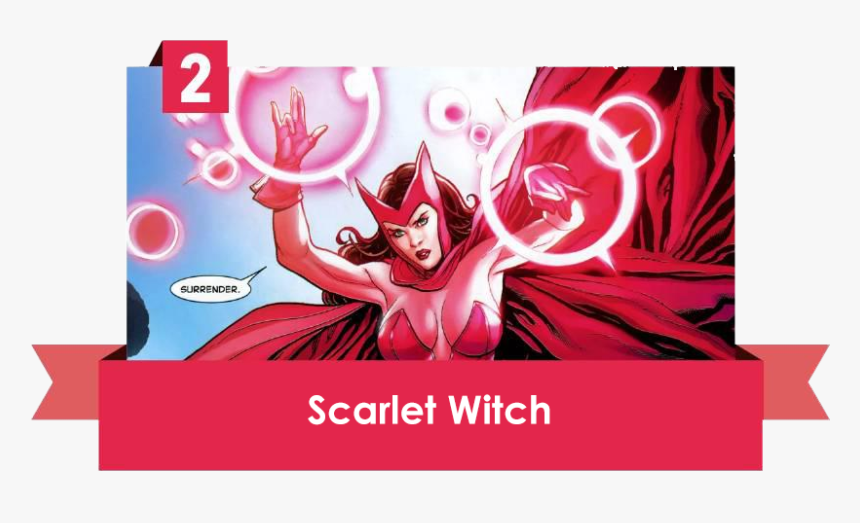 Scarlet Witch Comic Art, HD Png Download, Free Download