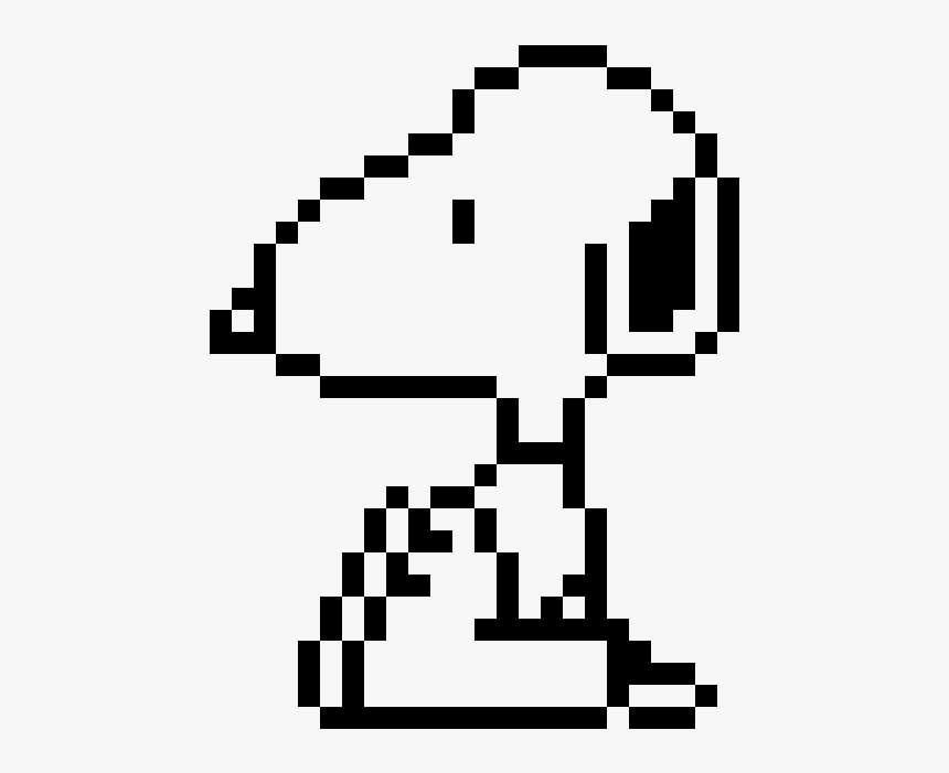 Pixel Art Snoopy, HD Png Download, Free Download