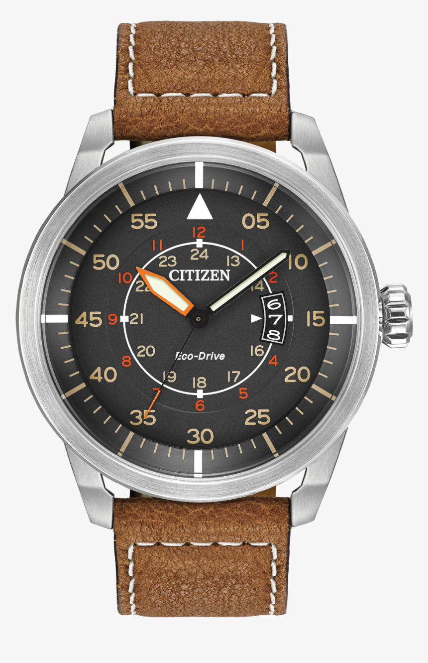 Avion Main View - Citizen Watch Men Brown, HD Png Download, Free Download