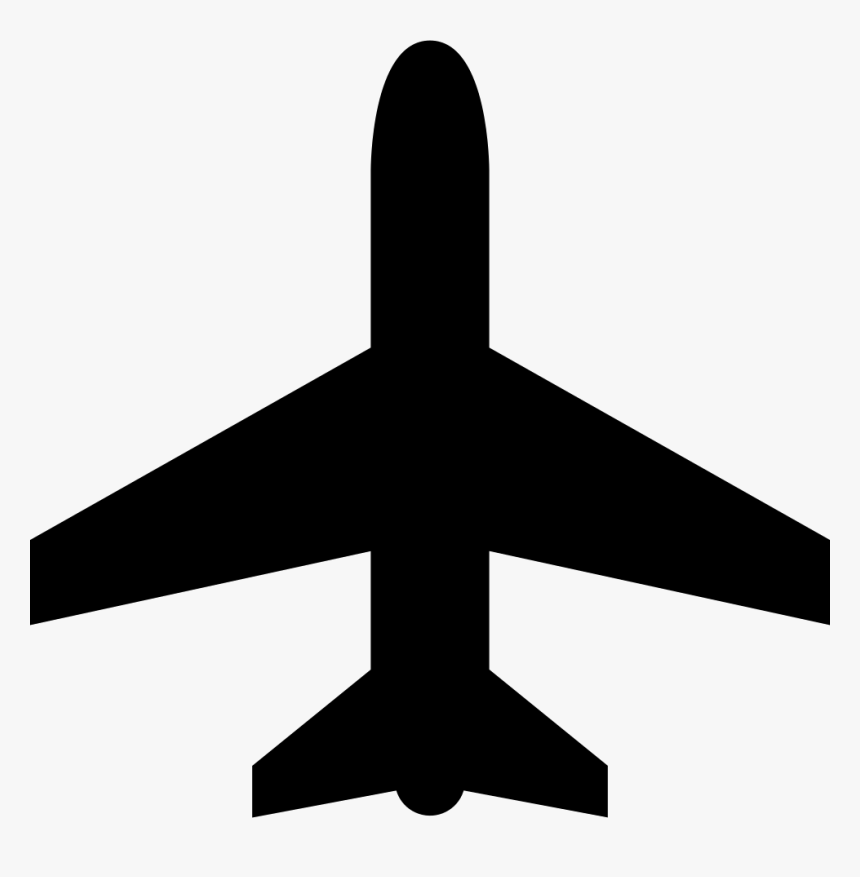Avion De Chasse Logo , Png Download - Silueta De Avion Dibujo, Transparent Png, Free Download