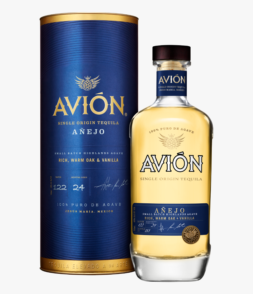 Anejo-bottle - Avion Anejo Tequila 75cl, HD Png Download, Free Download