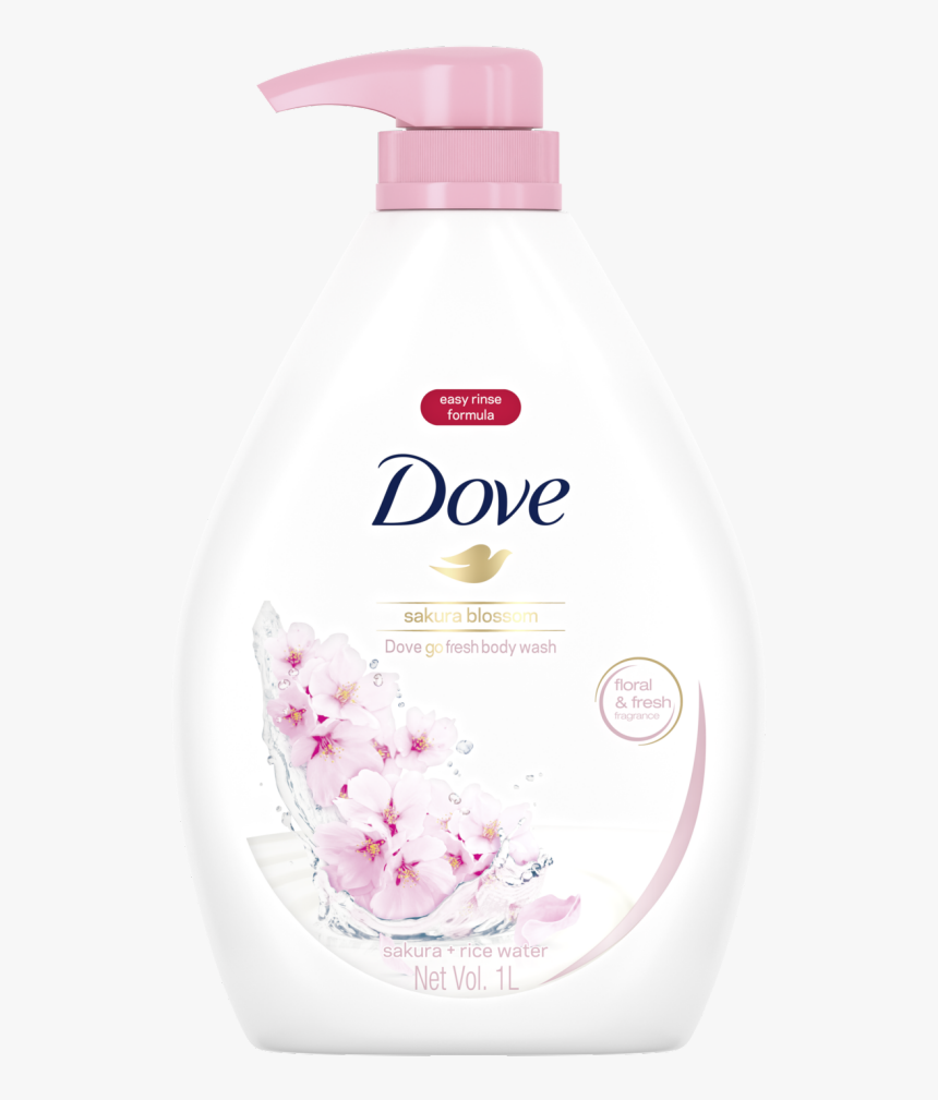 Dove Sakura Blossom Body Wash, HD Png Download, Free Download