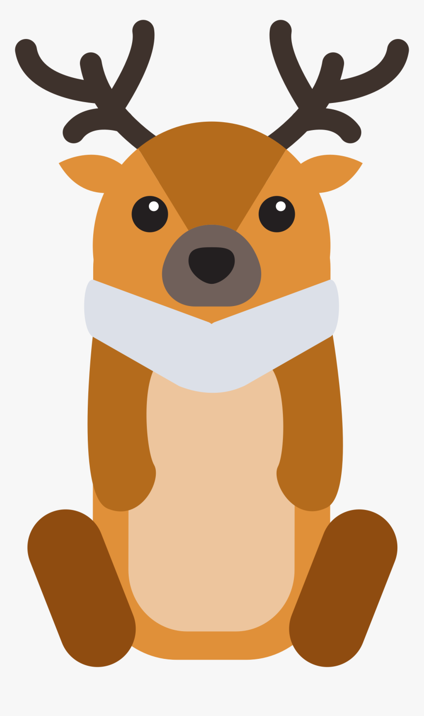 Baby Deer Svg Outline, HD Png Download, Free Download