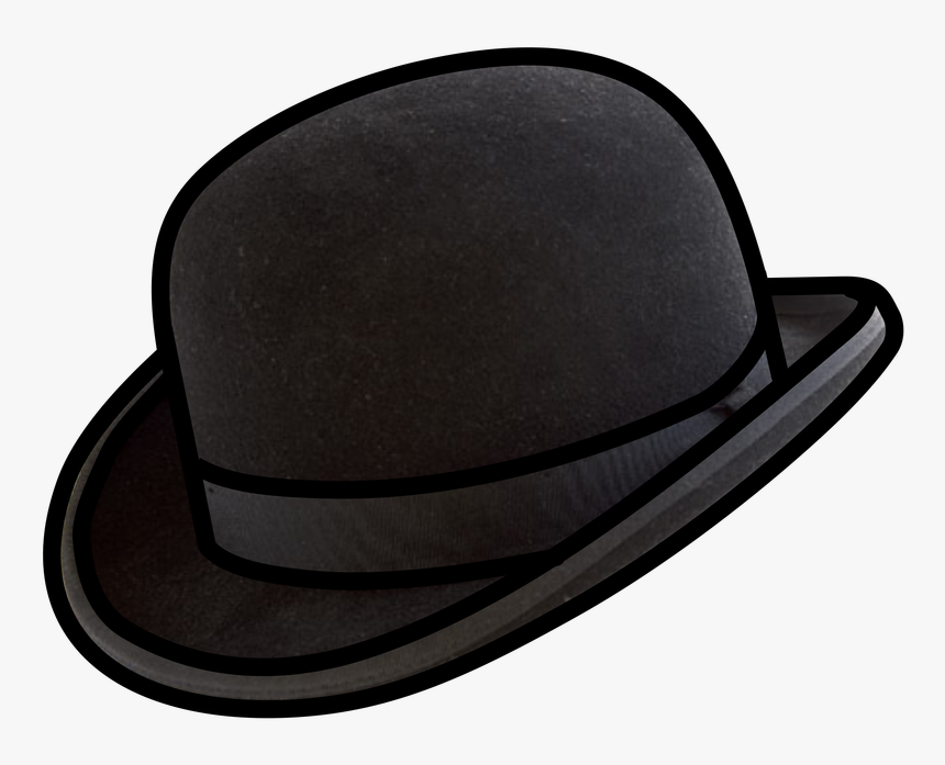 Bowler Hat Adidas Converse Cowboy Hat - Bowler Black Hat Png, Transparent Png, Free Download