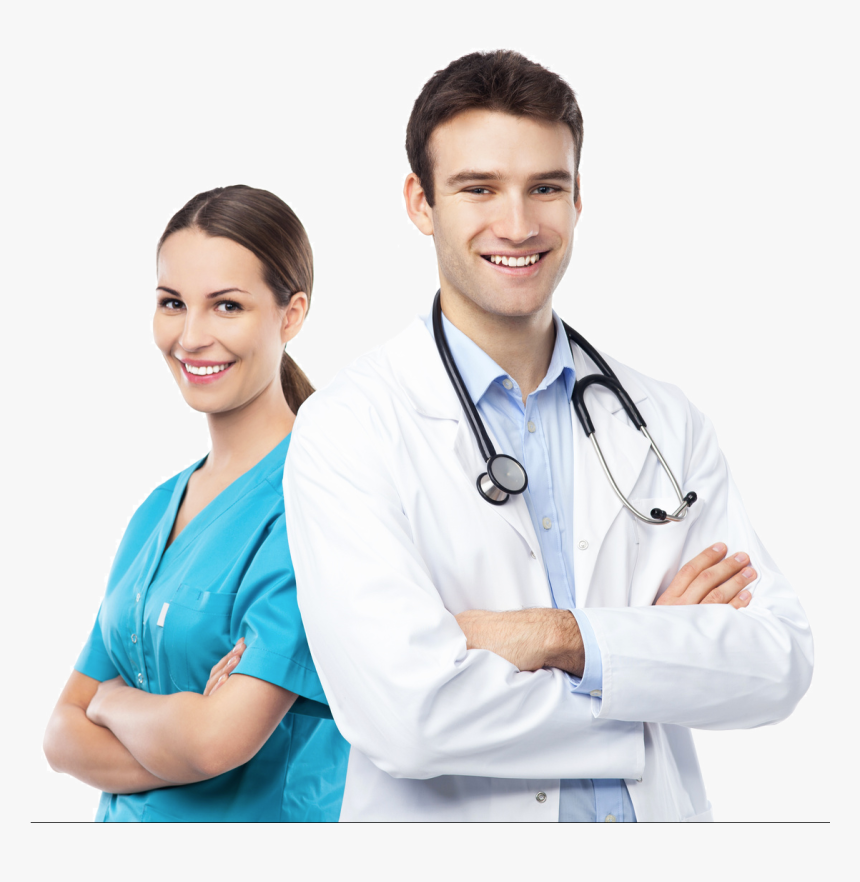 And Physician Doctor Nurses Of Doctors Medicine Clipart - Doctor And Nurse Png, Transparent Png, Free Download
