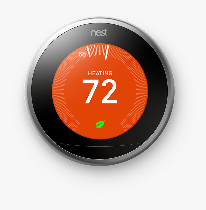 Google Nest Learning Thermostat - Thermostat Nest, HD Png Download, Free Download