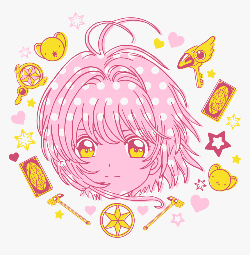 Cardcaptor Sakura Line Stickers, HD Png Download, Free Download