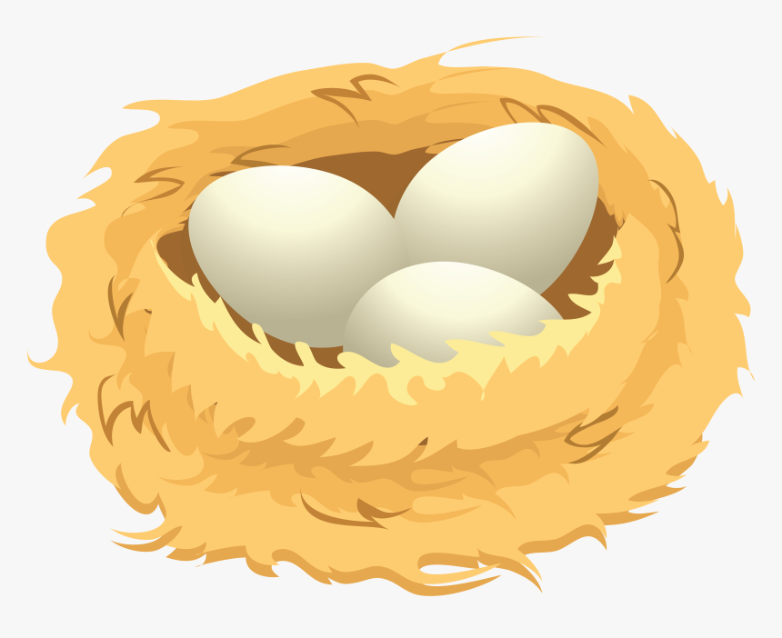 Eggs In A Nest Clip Art , Png Download - Eggs In Nest Clipart, Transparent Png, Free Download
