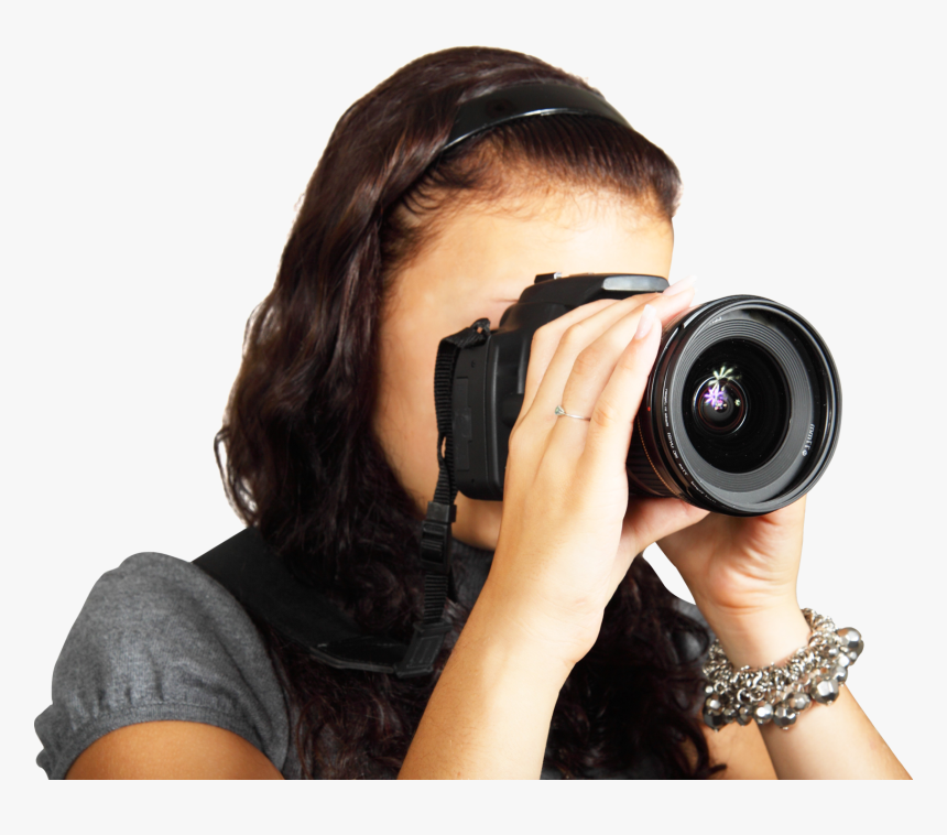 Photography Girl Image Png, Transparent Png, Free Download