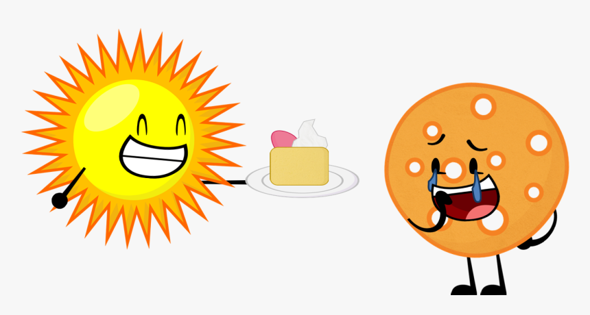 Sunny Giving Cracker A Sponge Cake - Punch Clipart, HD Png Download, Free Download
