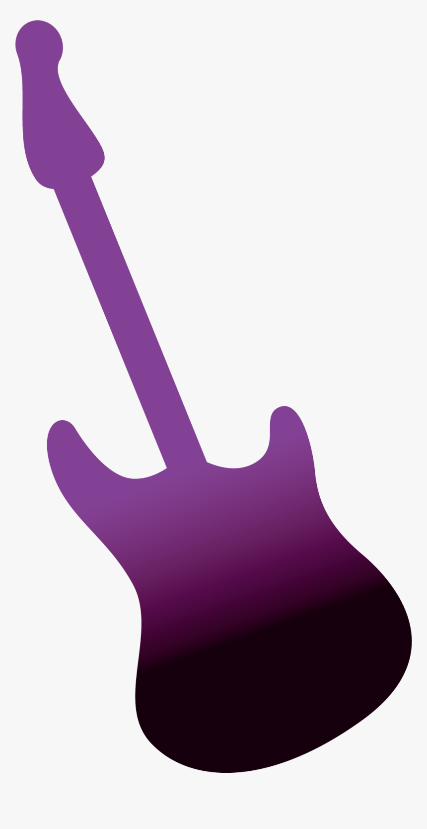 Electric Guitar String Vector Graphics Silhouette - Bass Guitar, HD Png Download, Free Download