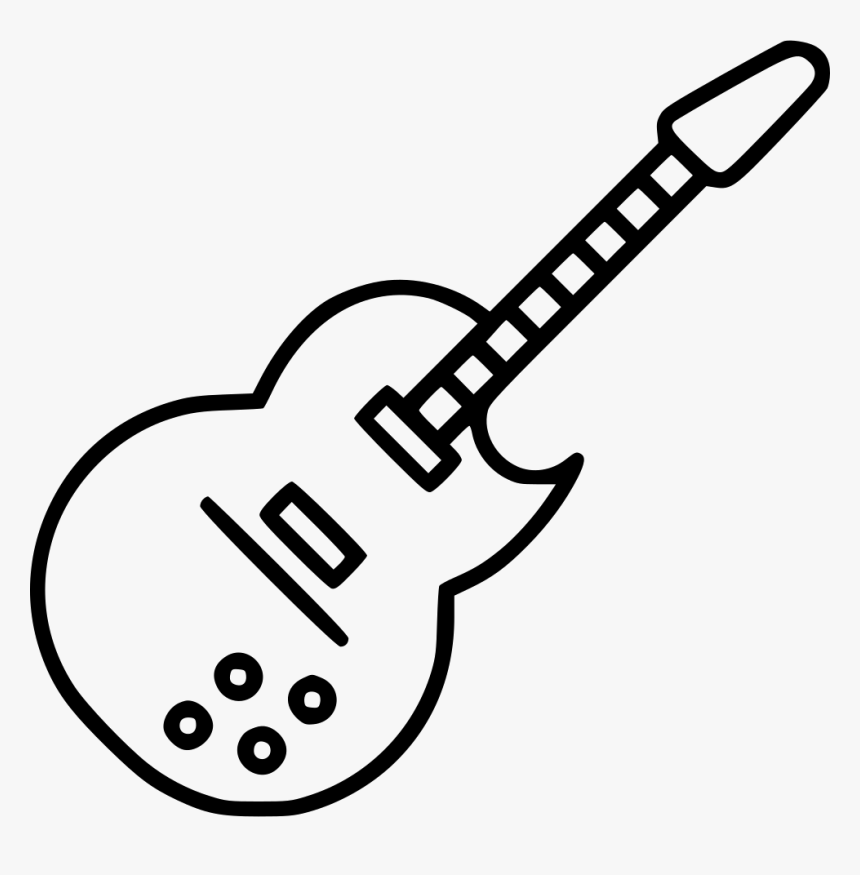 Transparent Electric Guitar Png - Bass Guitar Png Icon, Png Download, Free Download