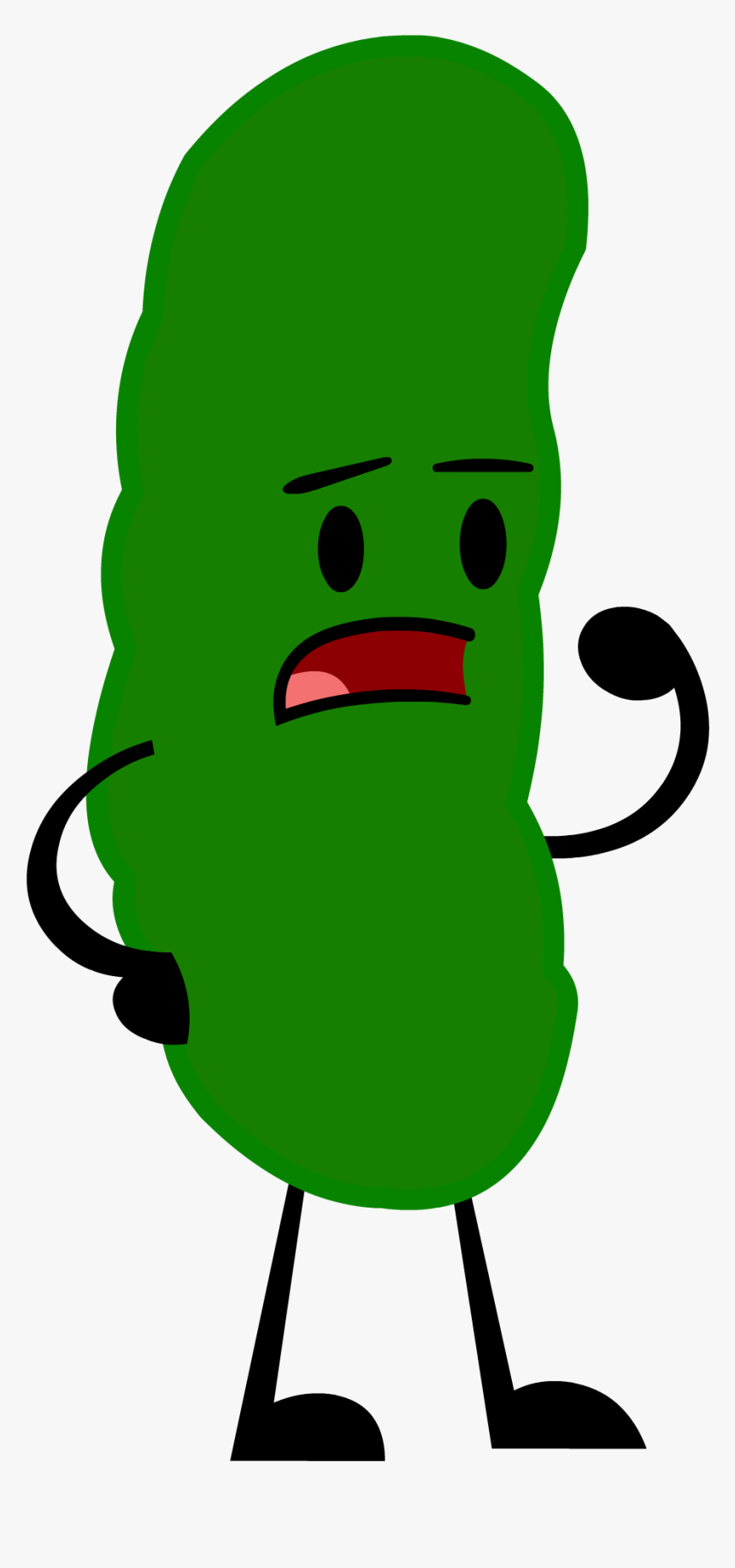 All About Inanimate Insanity - Bfdi Pickle, HD Png Download, Free Download