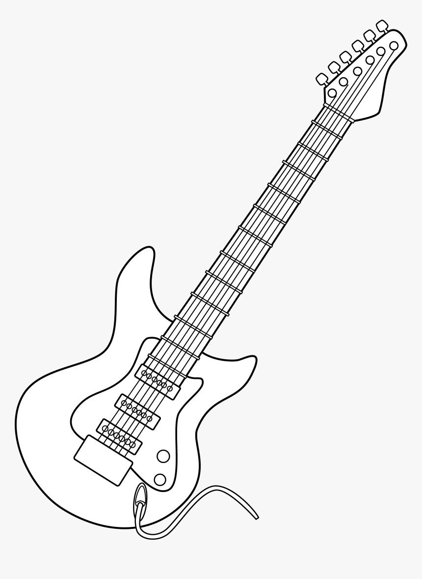 Showing Post & Media For Cartoon Electric Guitar Black - Hong Kong, HD Png Download, Free Download