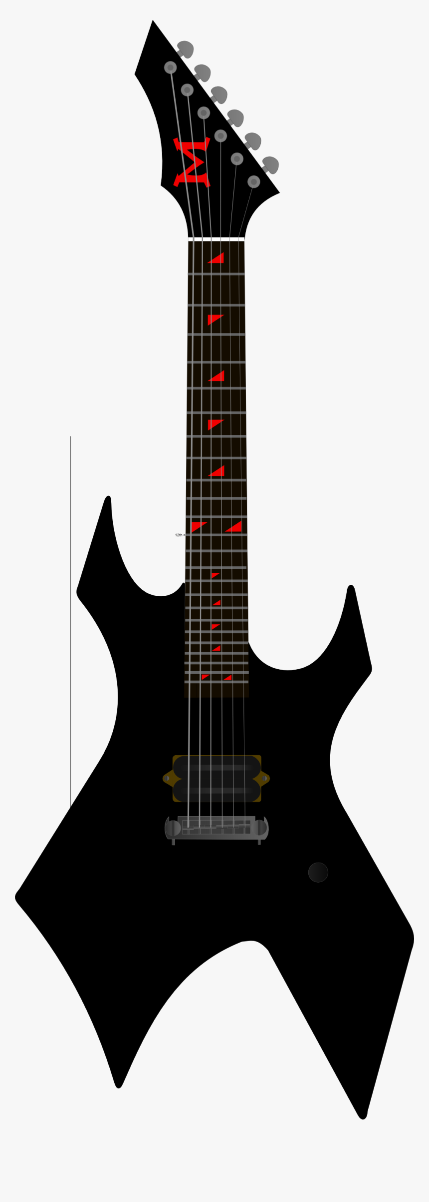 Metal Guitar Png - Guitar 8 Bit Png, Transparent Png, Free Download