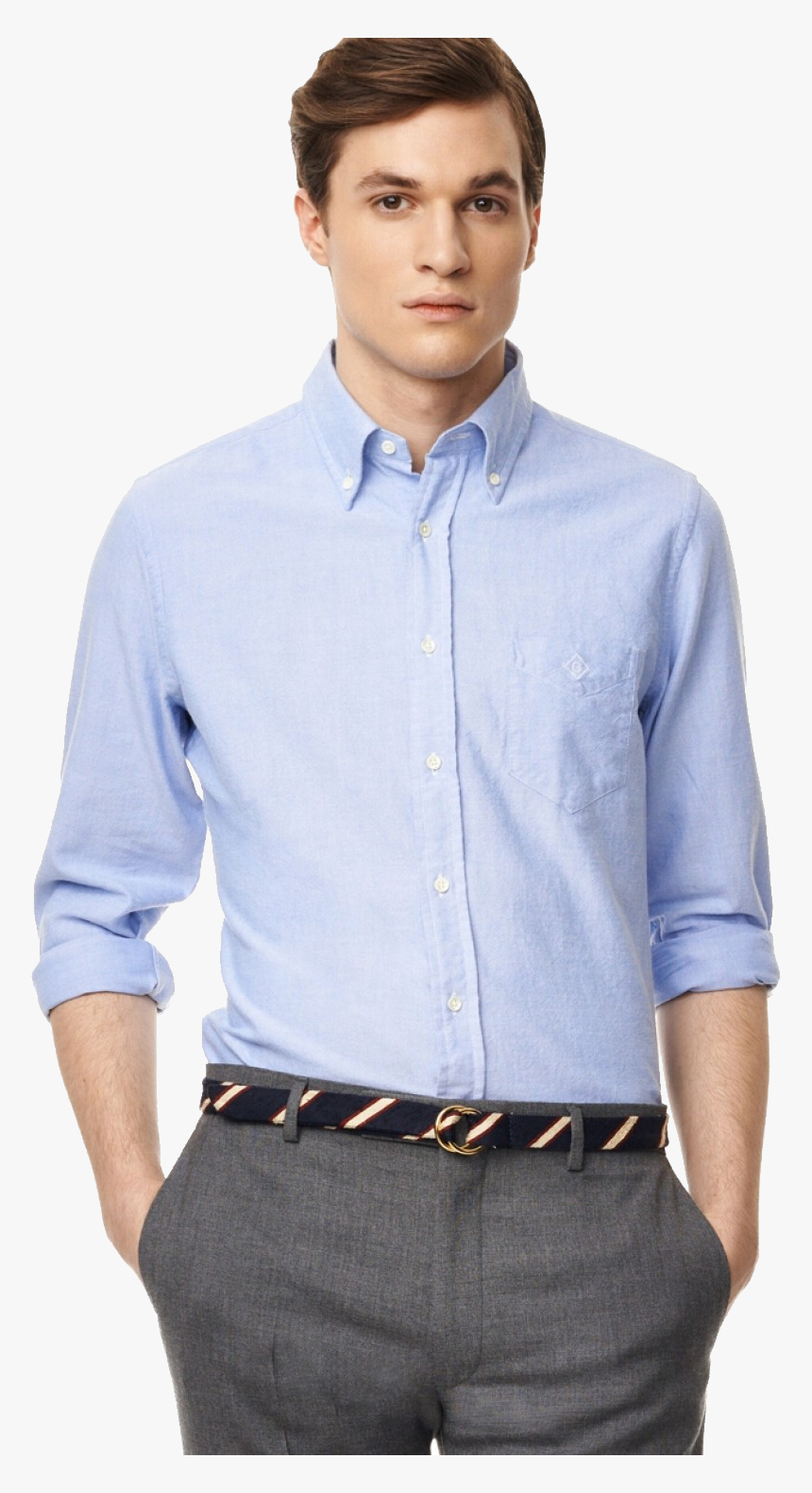 Dress Shirt Png Image - Shirt Men Model Png, Transparent Png, Free Download