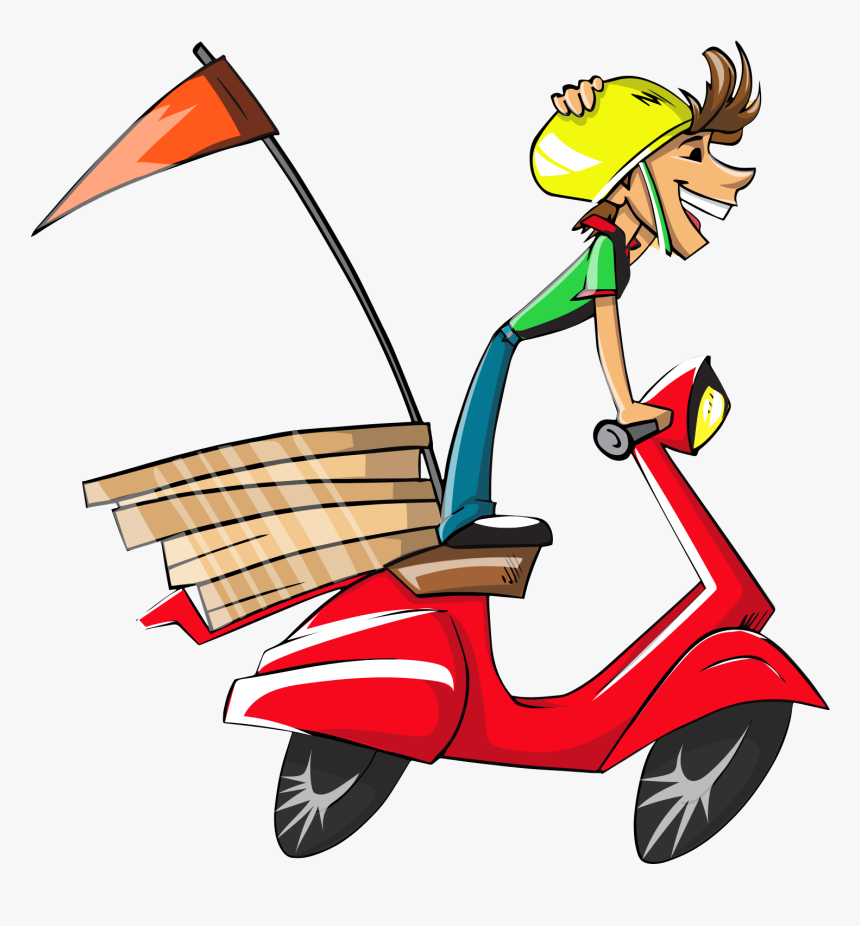 Delivery Boy Vector Png Transparent Image - Delivery Png, Png Download, Free Download