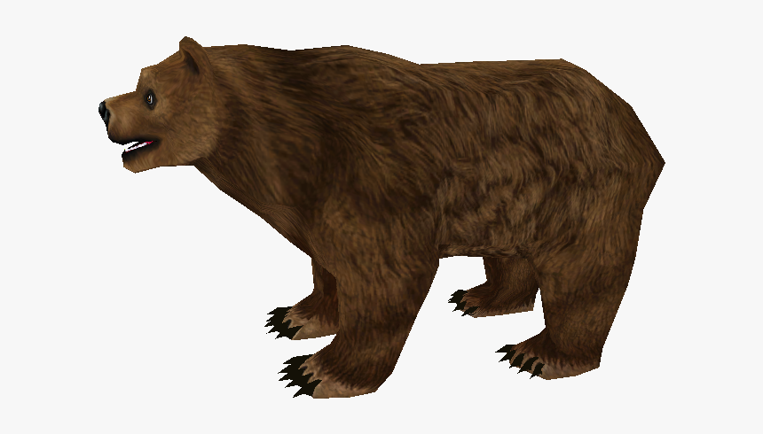 Zoo Tycoon 2 Grizzly Bear, HD Png Download, Free Download