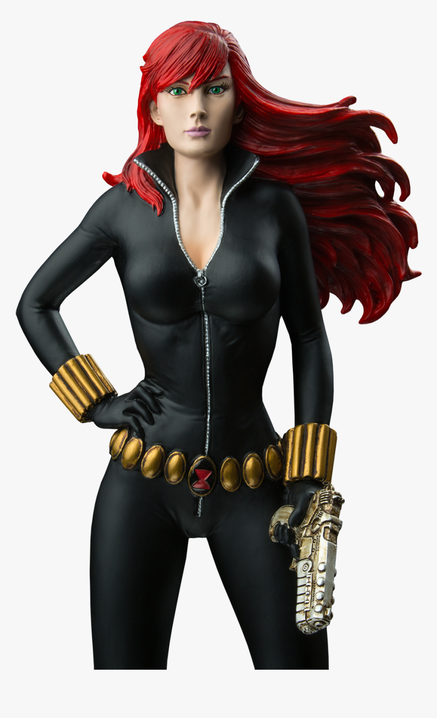 Black Widow 1 6 Statue , Png Download - Marvel Black Widow Statue, Transparent Png, Free Download