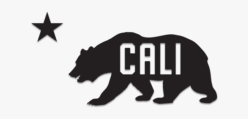 Flag Of California California Grizzly Bear California - California Bear Transparent, HD Png Download, Free Download
