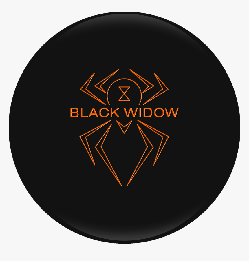 Black Widow Symbol Png - Black Widow Urethane Bowling Ball, Transparent Png, Free Download