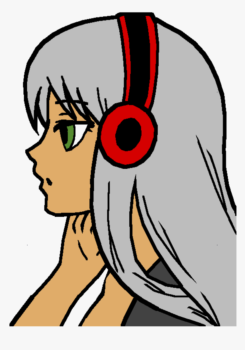 Anime Girl Not Colored, HD Png Download, Free Download