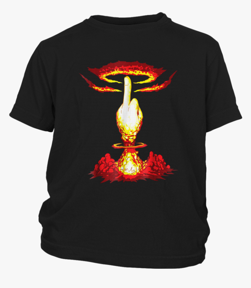 Nuclear Explosion F Bomb Middle Finger T Shirt - Super Bowl Parade Repeat Patriots, HD Png Download, Free Download