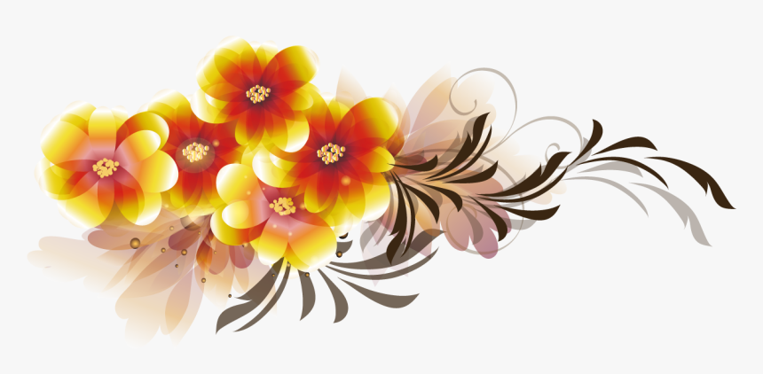 Transparent Flowers Vector Png Flower Vector Design Png Png Download Kindpng