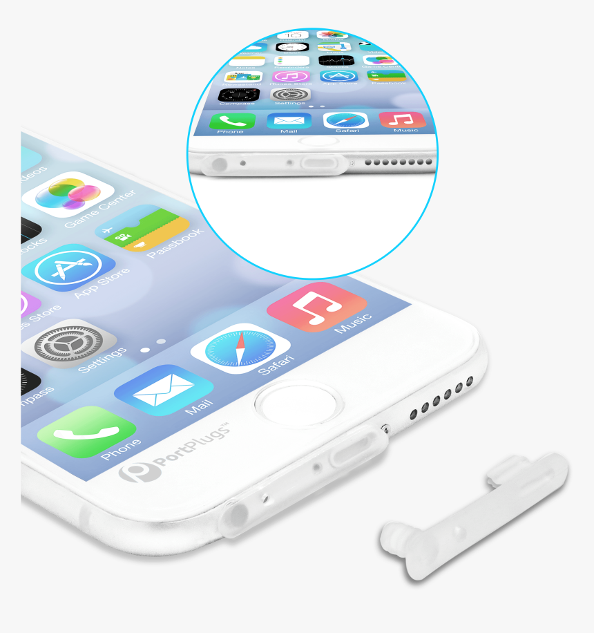 Iphone 6s Dust Plug Clear - Iphone 6s, HD Png Download, Free Download